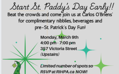 Early St. Paddy’s Day Wellness